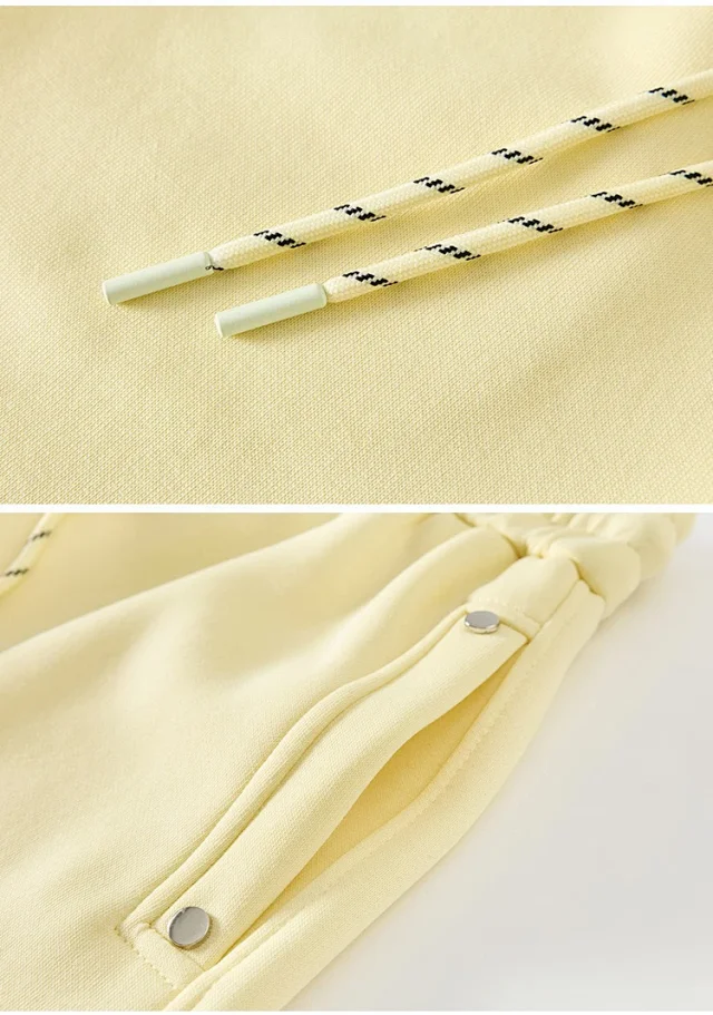 Alo Trousers Wide-leg drawstring with rivet pockets product detail image 23