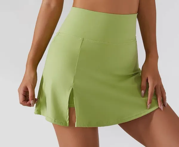 Alo Yoga Flow Skirt Gray Activewear Skirt - 71