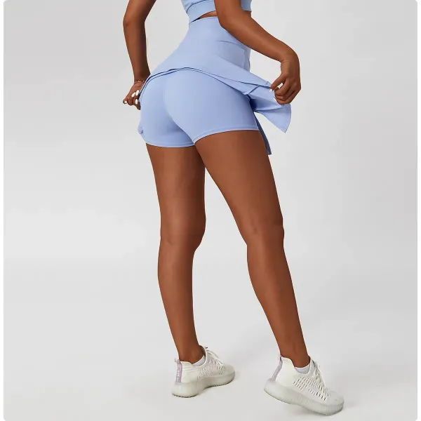 Alo Yoga Flow Skirt Gray Activewear Skirt - 35