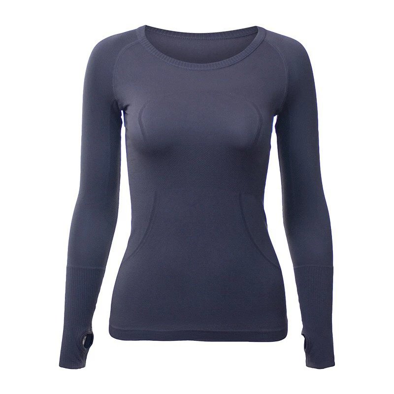 Design Long-Sleeve Base Layer Top Navy - 35