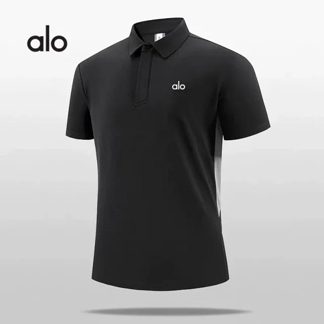 Alo Shirts Short-Sleeve Polo Shirt product detail image 1