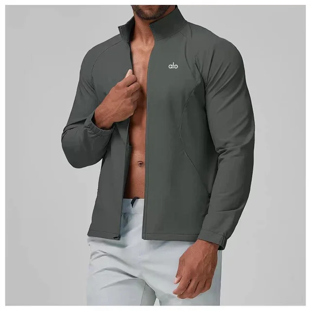 Alo Jackets Stand-Collar Zip Jacket product detail image 4