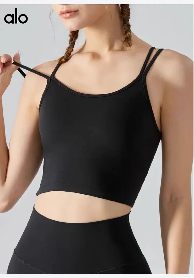 Alo Yoga Underwear Strappy Open-Back Cropped Sports Bra product detail image 30