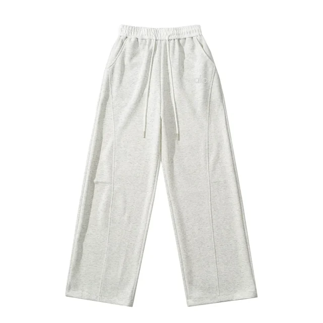 Alo Trousers Wide-Leg Drawstring Sweatpants product detail image 3