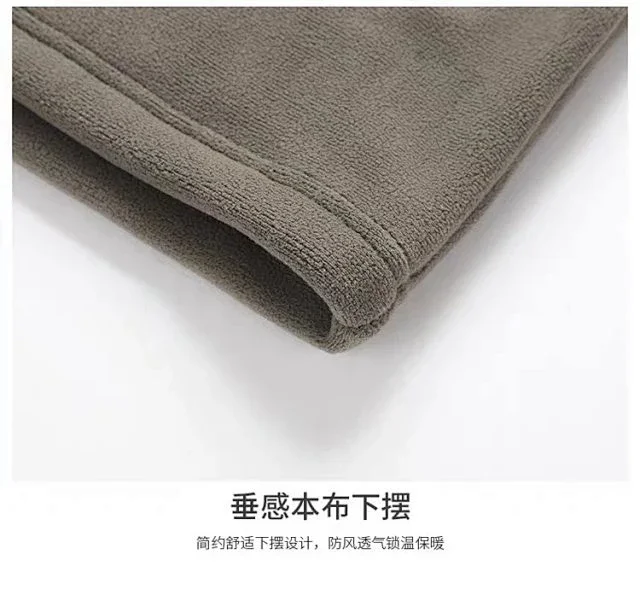 Alo Vests Fleece zip-up stand-collar vest with chest zip pocket product detail image 26