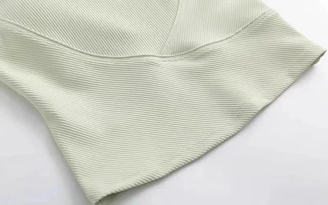 Alo Yoga Vests Ribbed sleeveless athletic vest with built-in padding product detail image 37