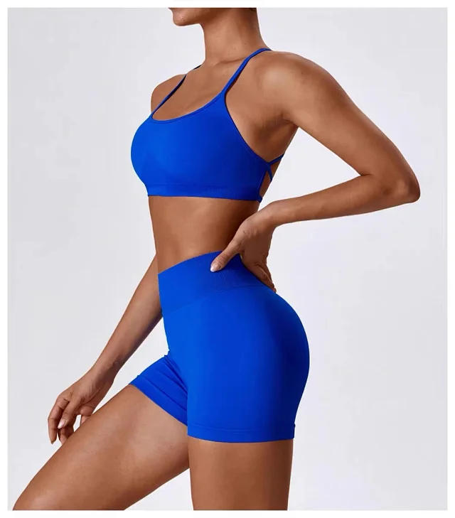 Alo Yoga Underwear Seamless strappy-back sports bra product detail image 24