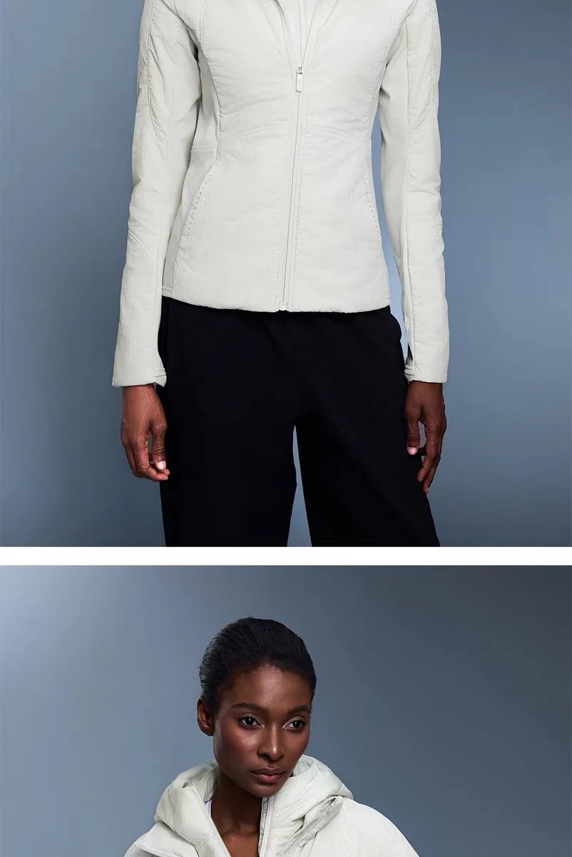 Lululemon Define Jacket Ivory White Outerwear - 14