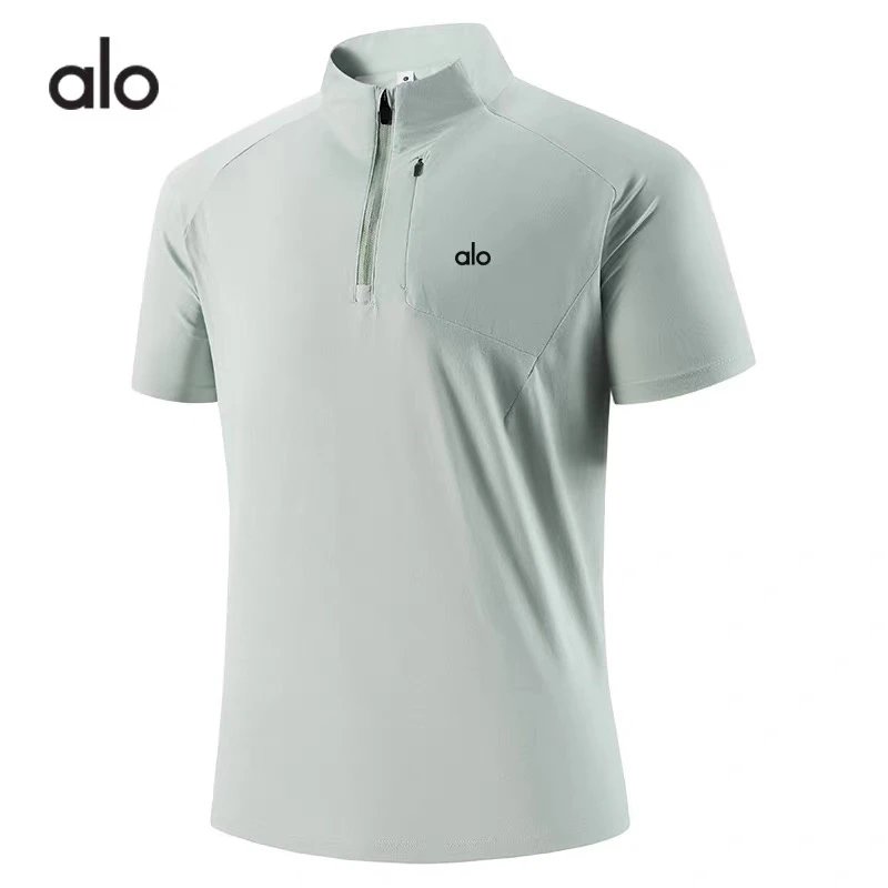 alo Half-Zip Performance T-Shi