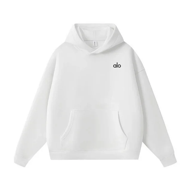 Alo Hoodies & Sweatshirts Pullover hoodie with kangaroo pocket product detail image 4