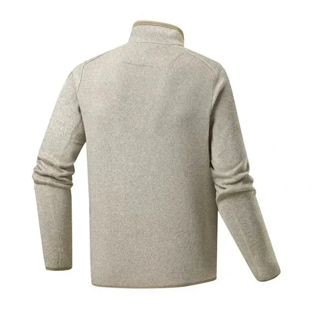 Alo Hoodies & Sweatshirts Quarter-Zip Fleece Pullover with Sleeve Zip Pocket product detail image 2