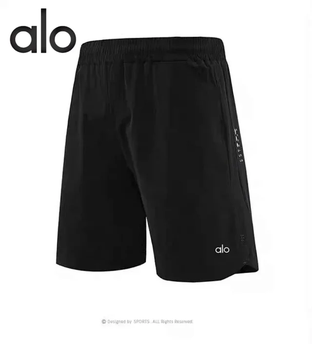 Alo Shorts Elastic-Waist Athletic product detail image 2