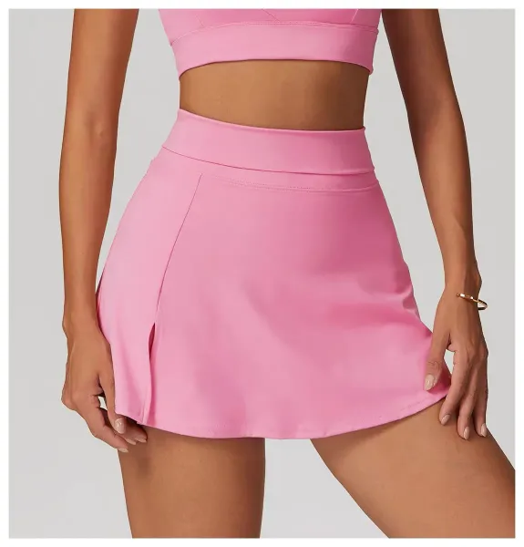 Alo Yoga Flow Skirt Gray Activewear Skirt - 26