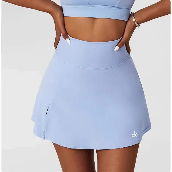 Alo Yoga Flow Skirt Gray Activewear Skirt - 36