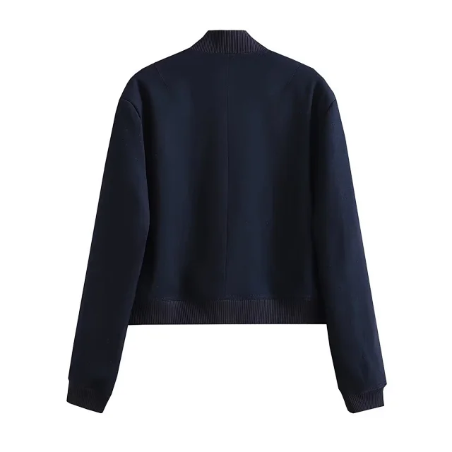 Alo Yoga Jackets Cropped bomber jacket with flap pockets product detail image 33