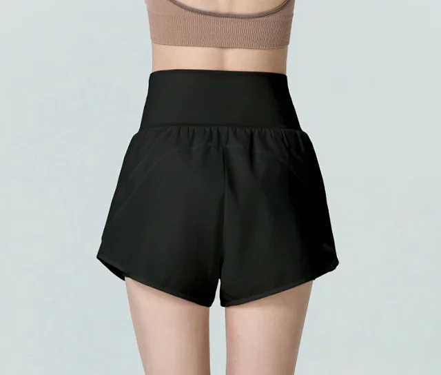 Alo Shorts High-waisted layered athletic with pockets product detail image 21