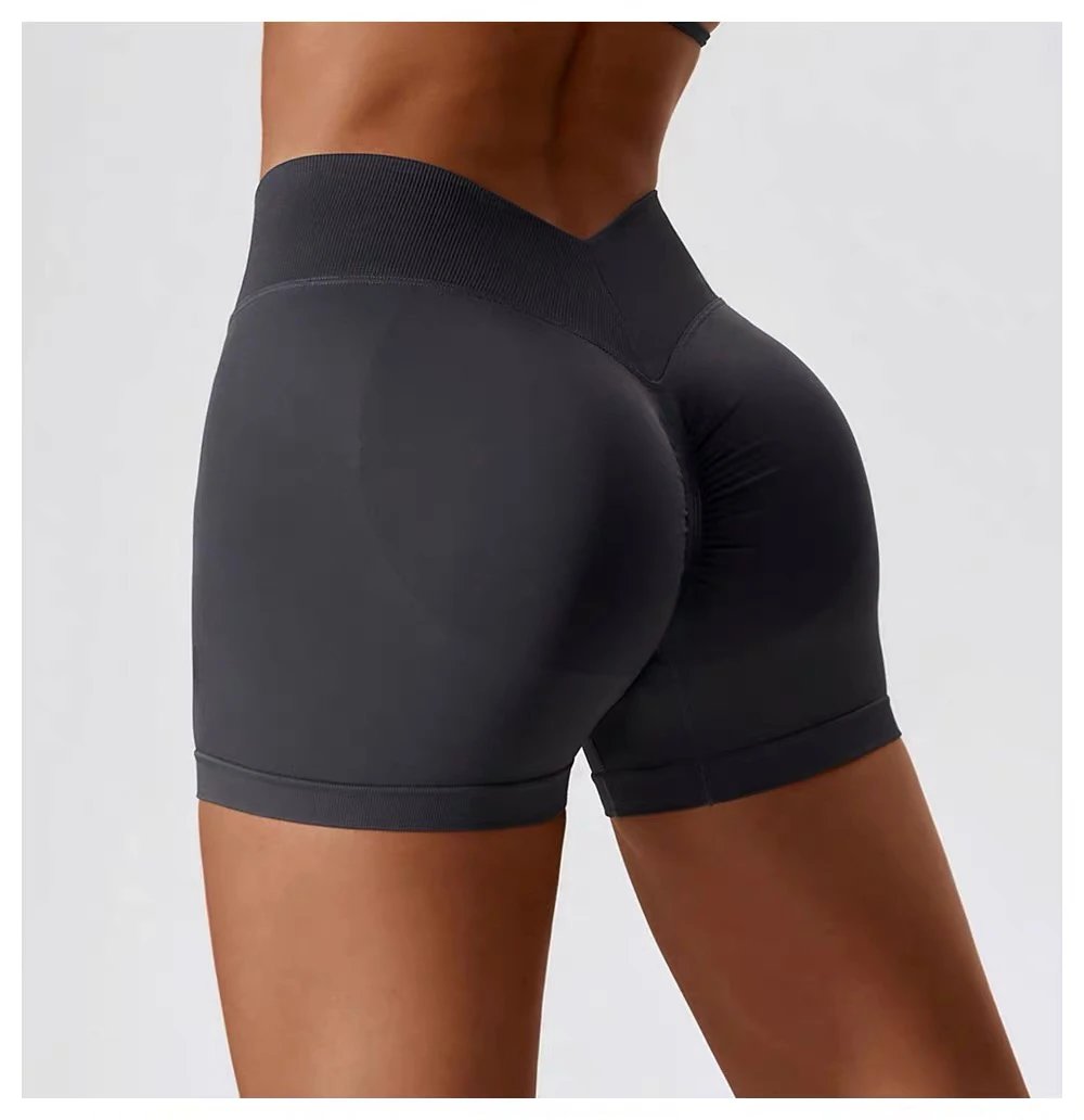 Design High-Waisted Sculpting Shorts Black - 13