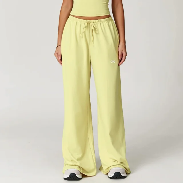 alo Trousers Wide-Leg Drawstring product detail image 10