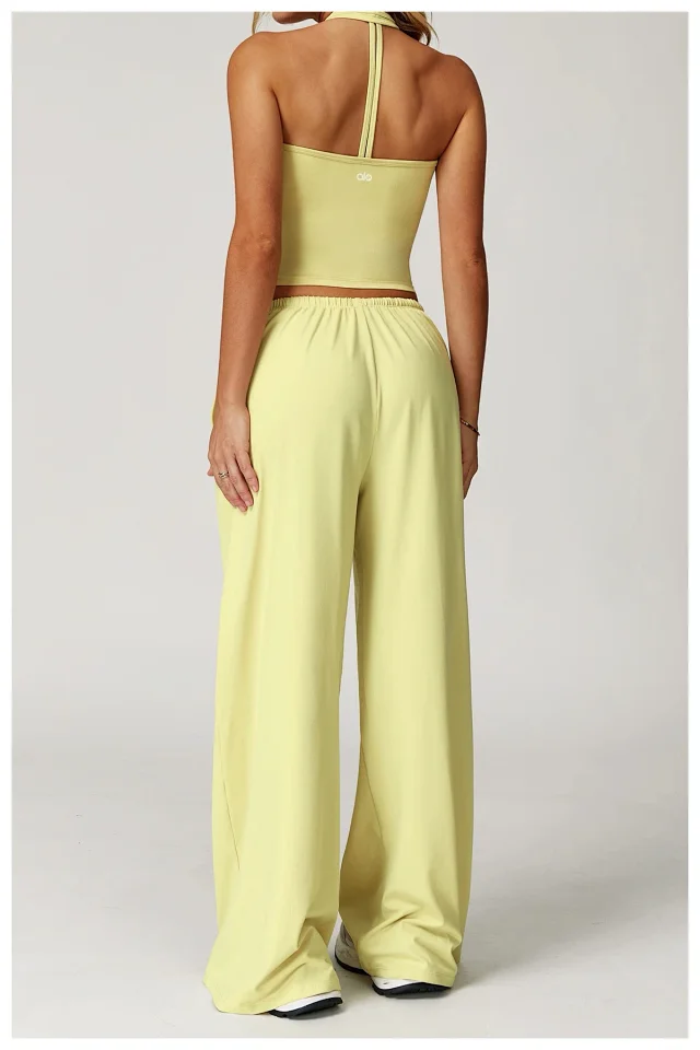 alo Trousers Wide-Leg Drawstring product detail image 53