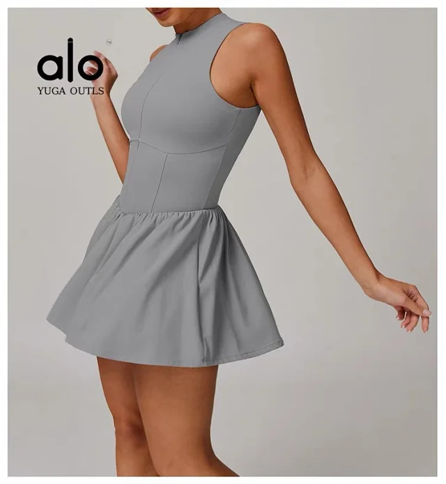 Unbranded Dresses Sleeveless High-Neck Tennis Dress product detail image 25