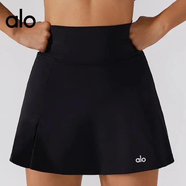 Alo Yoga Flow Skirt Gray Activewear Skirt - 6