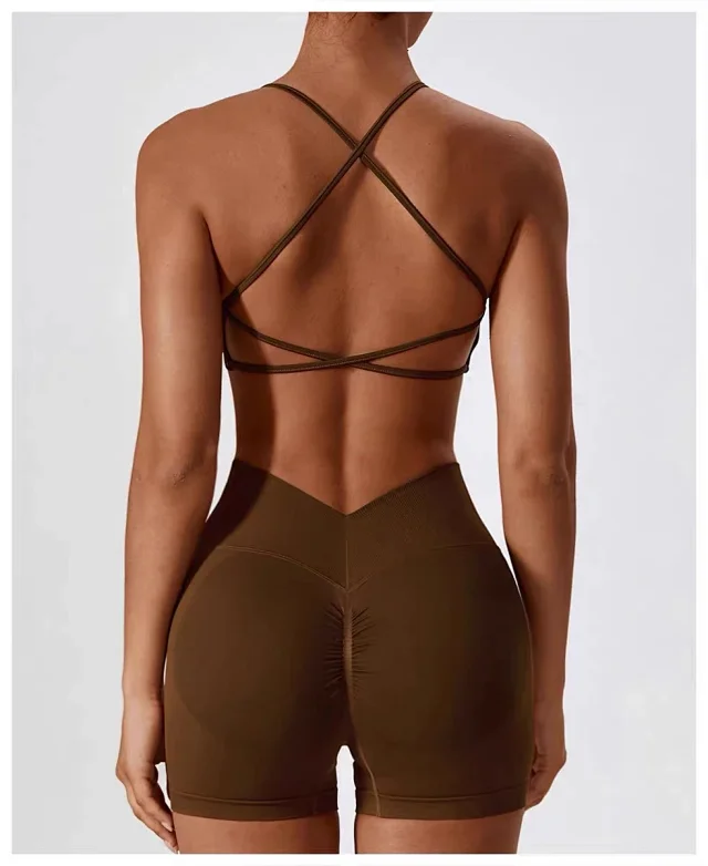 Alo Yoga Underwear Seamless strappy-back sports bra product detail image 29