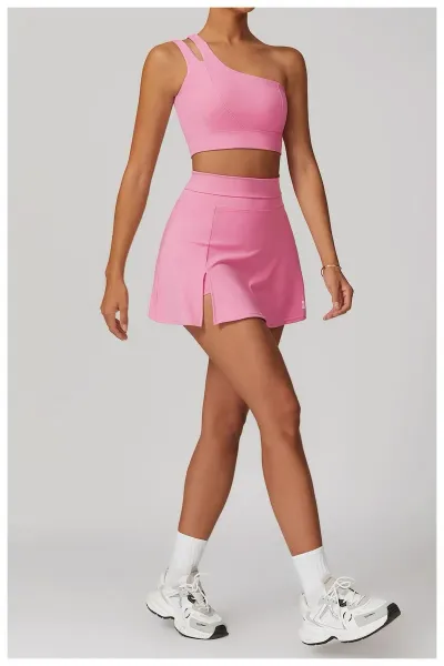 Alo Yoga Flow Skirt Gray Activewear Skirt - 28