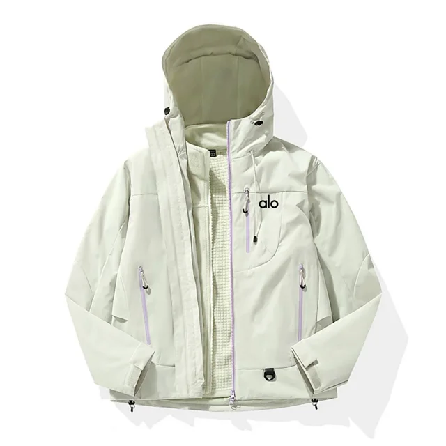Alo Jackets Hooded 3-in-1 Outdoor Jacket with Fleece Lining product detail image 9