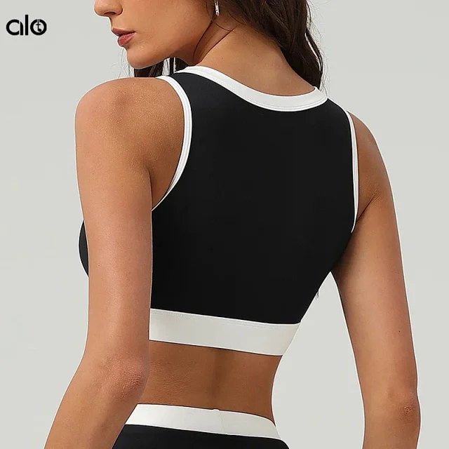 Alo Yoga Underwear Contrast-Trim Sports Bra product detail image 2
