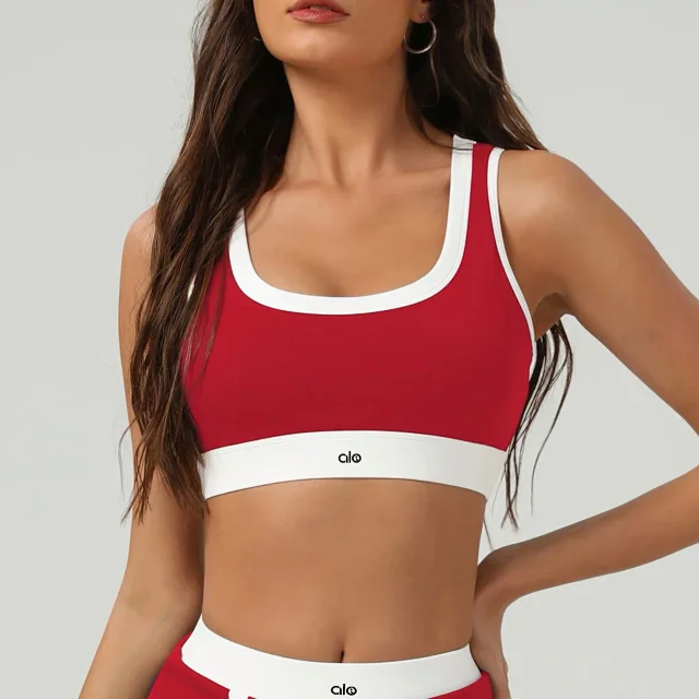 Alo Yoga Underwear Contrast-Trim Sports Bra product detail image 6