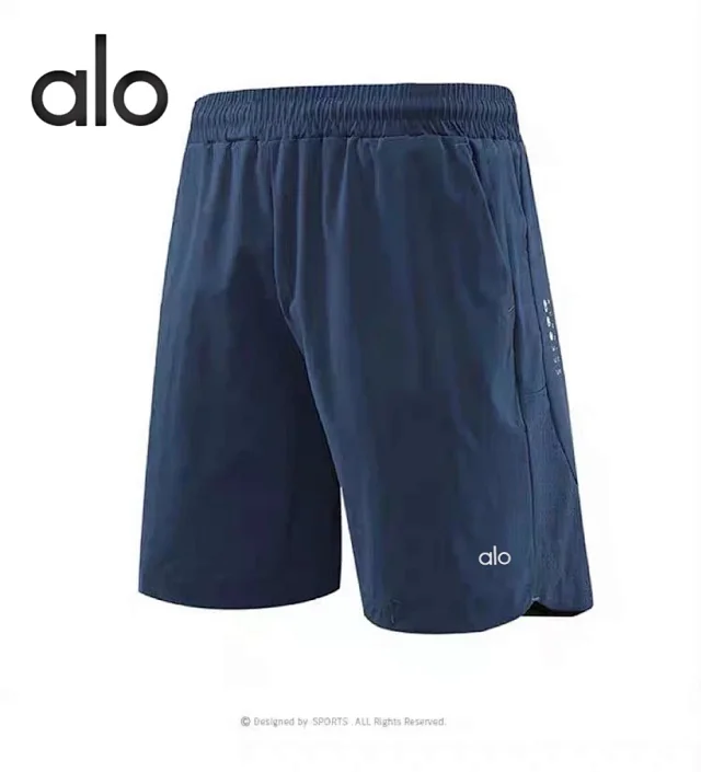 Alo Shorts Elastic-Waist Athletic product detail image 3
