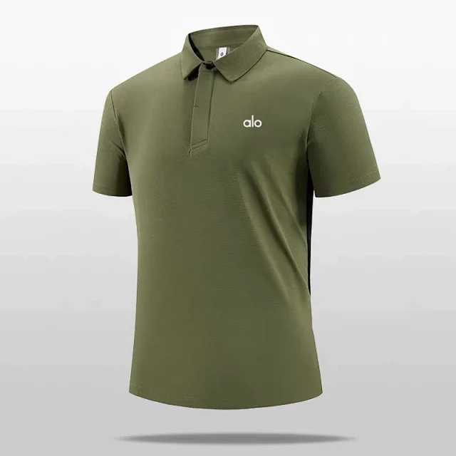 Alo Shirts Short-Sleeve Polo Shirt product detail image 8