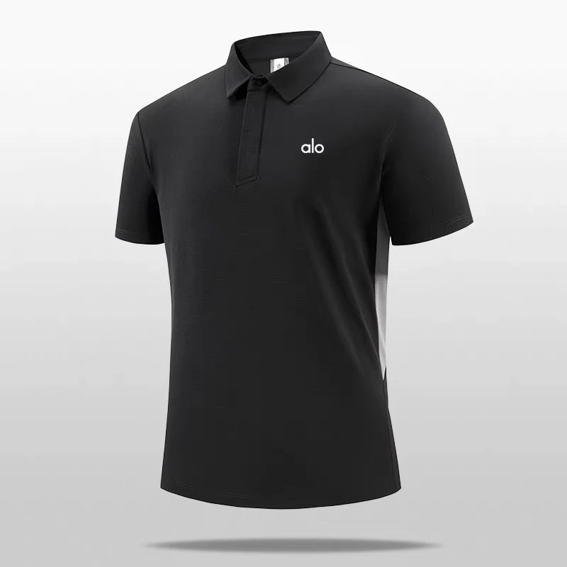 Alo Performance Polo Brown Men's Polo Polo Shirt - 8