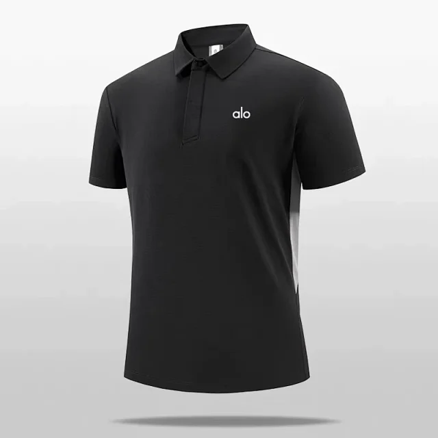 Alo Shirts Short-Sleeve Polo Shirt product detail image 7