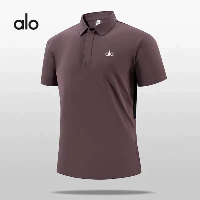 Alo Shirts Short-Sleeve Polo Shirt product detail image 4