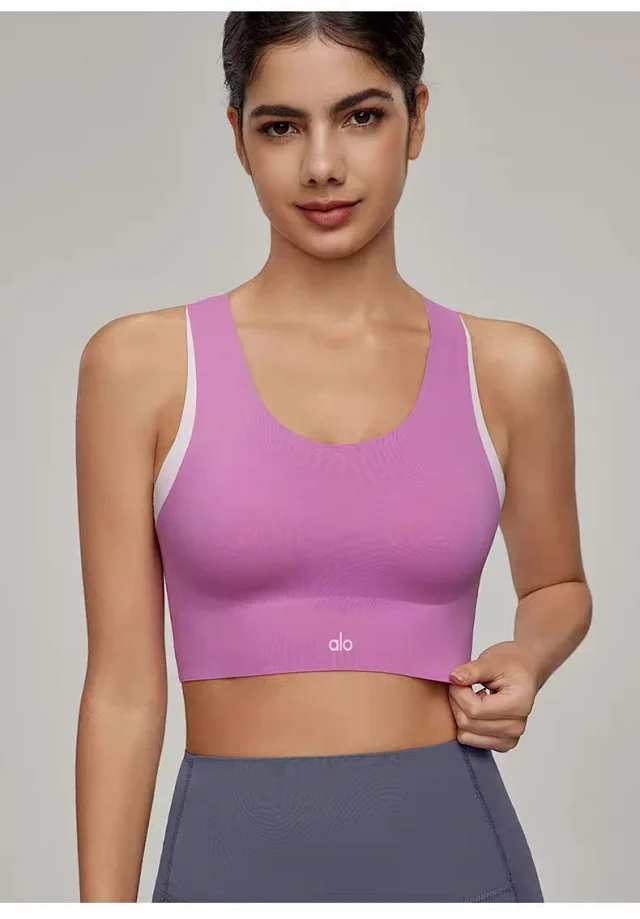Alo Yoga Underwear Racerback cutout sports bra product detail image 18