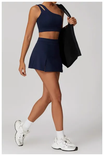 Alo Yoga Flow Skirt Gray Activewear Skirt - 44