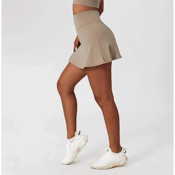 Alo Yoga Flow Skirt Gray Activewear Skirt - 62