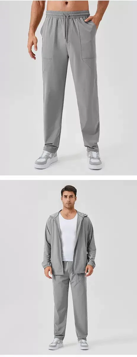 Alo Trousers Elastic-waist drawstring training product detail image 17