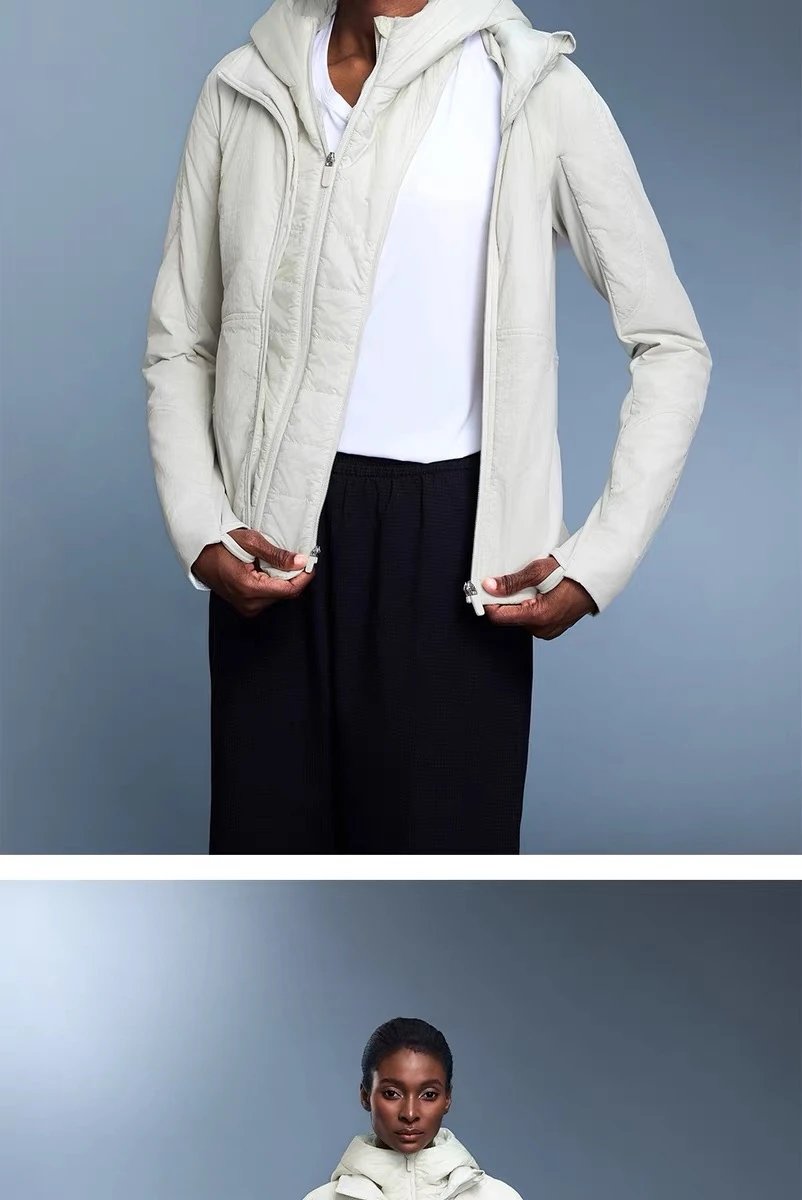 Lululemon Define Jacket Ivory White Outerwear - 17