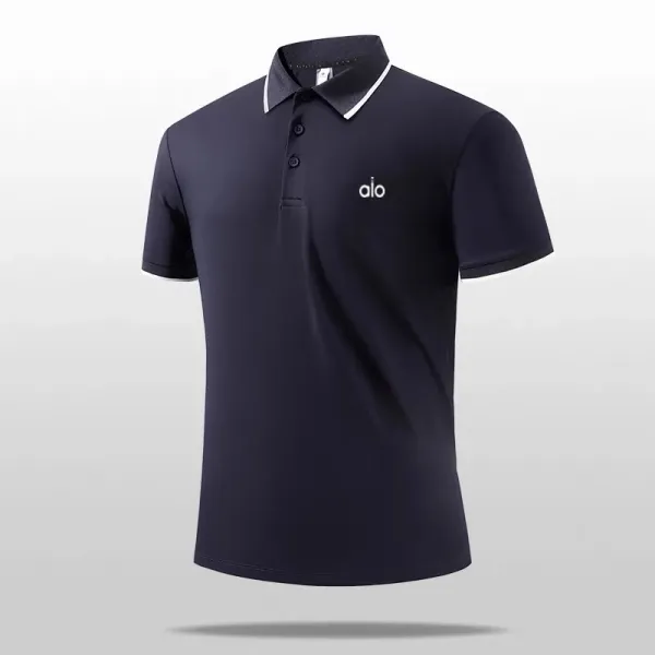 Alo Yoga Classic Polo White - 3