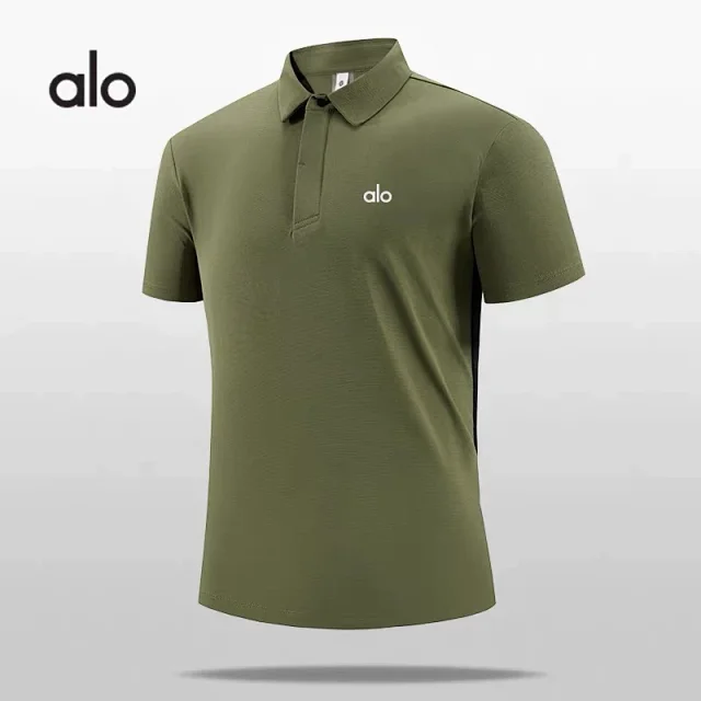 Alo Shirts Short-Sleeve Polo Shirt product detail image 5