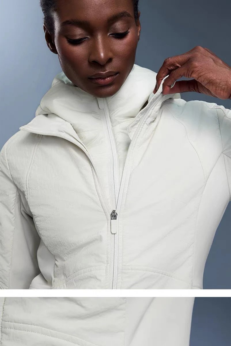 Lululemon Define Jacket Ivory White Outerwear - 22