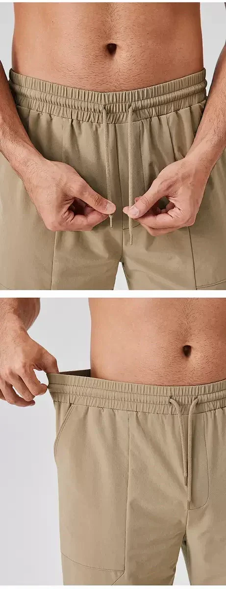 Alo Trousers Elastic-waist drawstring training product detail image 22