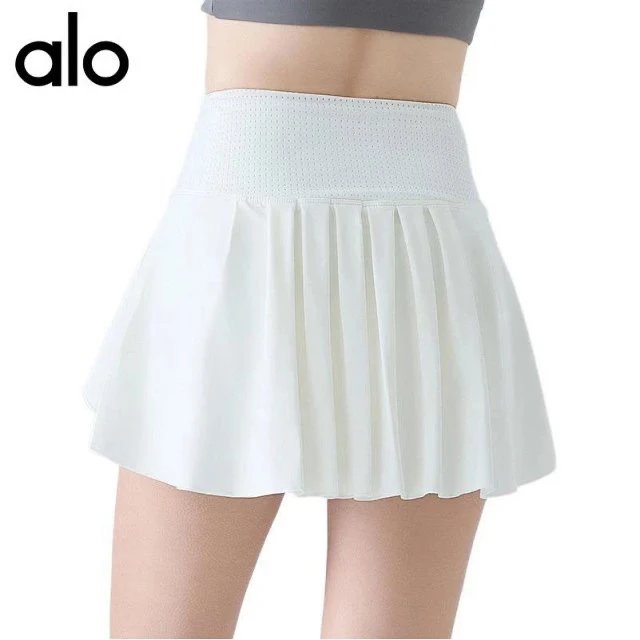 Alo Yoga Skirts High-Waisted Ruffle Tennis Skort image 7