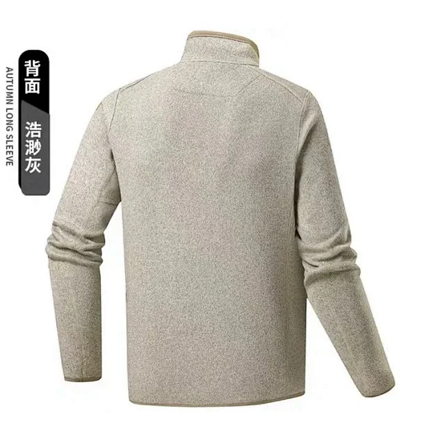 Alo Hoodies & Sweatshirts Quarter-Zip Fleece Pullover with Sleeve Zip Pocket product detail image 18