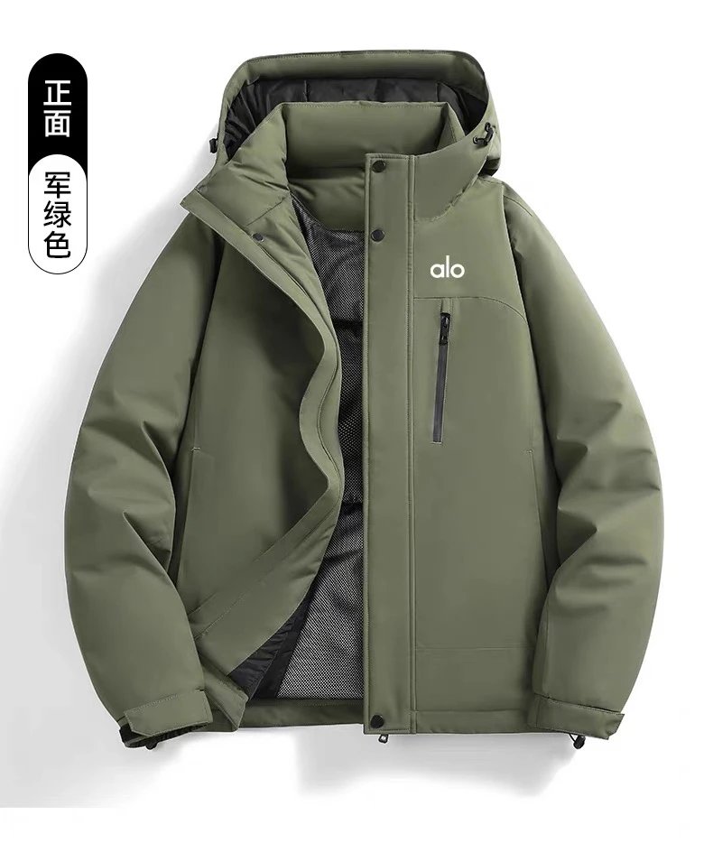 Alo Down Jackets Hooded insulated waterproof jacket image 10