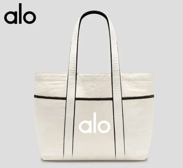 Alo Yoga Tote Bag Lime Green Tote Bag - 13
