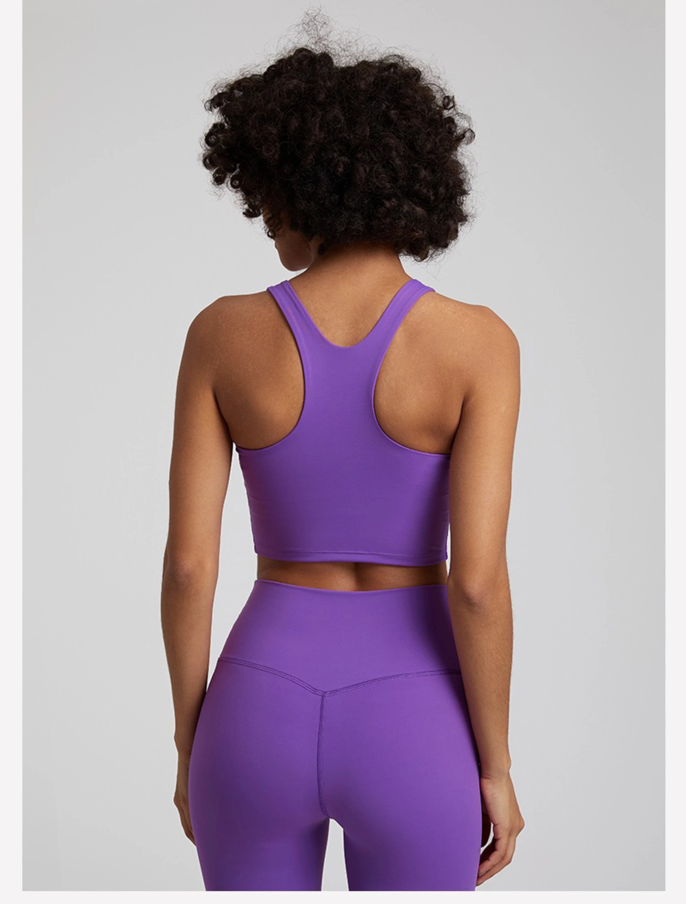 Alo Yoga Halter Crop Top Navy Vest Top - 22