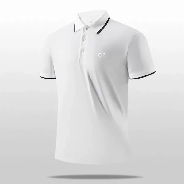 Alo Yoga Classic Polo White - 1